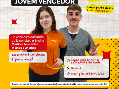 Seja um jovem vencedor!