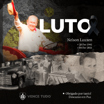 Vence Tudo perde seu fundador Nelson Lauxen