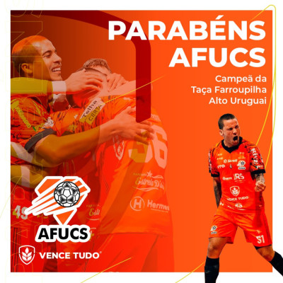 Patrocinada pela Vence Tudo, AFUCS Seberi é campeã da Taça Farroupilha