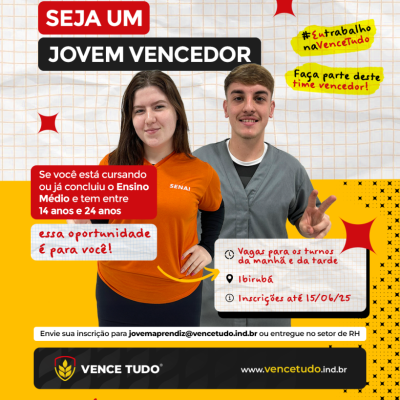 Jovem Aprendiz possibilita que jovens recebam para estudar